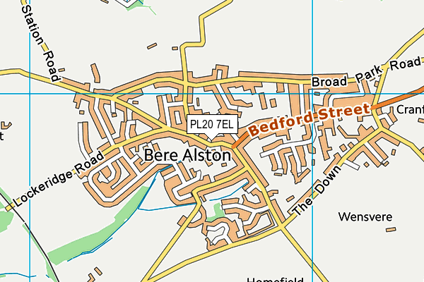 PL20 7EL map - OS VectorMap District (Ordnance Survey) PL20 7EL map - OS VectorMap District (Ordnance Survey)