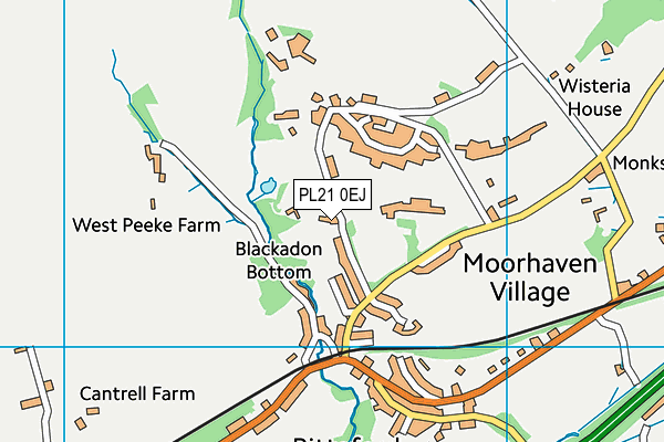 PL21 0EJ map - OS VectorMap District (Ordnance Survey) PL21 0EJ map - OS VectorMap District (Ordnance Survey)
