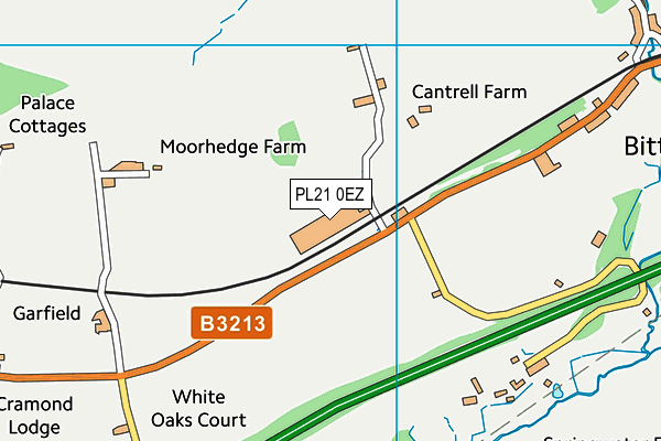 PL21 0EZ map - OS VectorMap District (Ordnance Survey) PL21 0EZ map - OS VectorMap District (Ordnance Survey)