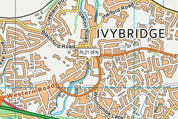 PL21 0FN map - OS VectorMap District (Ordnance Survey) PL21 0FN map - OS VectorMap District (Ordnance Survey)