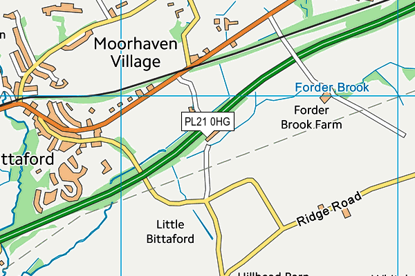 PL21 0HG map - OS VectorMap District (Ordnance Survey) PL21 0HG map - OS VectorMap District (Ordnance Survey)