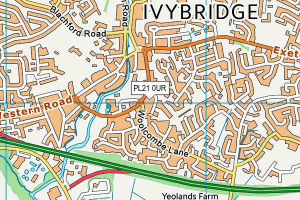 PL21 0UR map - OS VectorMap District (Ordnance Survey) PL21 0UR map - OS VectorMap District (Ordnance Survey)