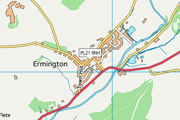 PL21 9NH map - OS VectorMap District (Ordnance Survey) PL21 9NH map - OS VectorMap District (Ordnance Survey)