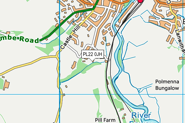 PL22 0JH map - OS VectorMap District (Ordnance Survey) PL22 0JH map - OS VectorMap District (Ordnance Survey)