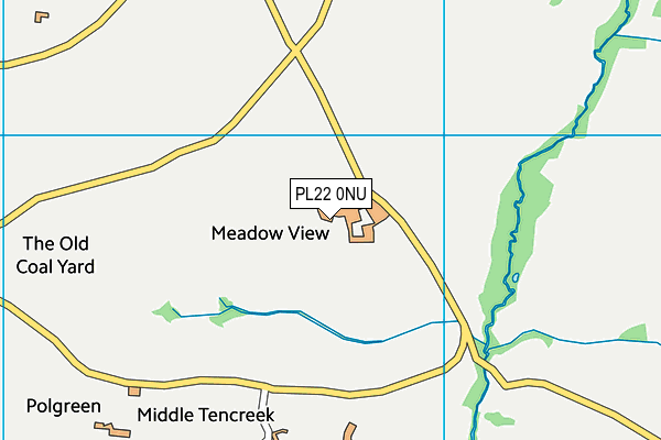 PL22 0NU map - OS VectorMap District (Ordnance Survey) PL22 0NU map - OS VectorMap District (Ordnance Survey)