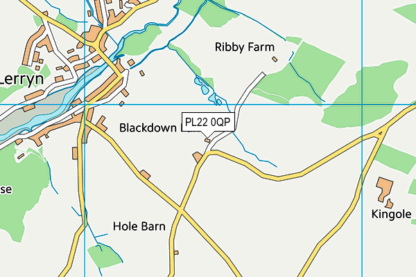 PL22 0QP map - OS VectorMap District (Ordnance Survey) PL22 0QP map - OS VectorMap District (Ordnance Survey)