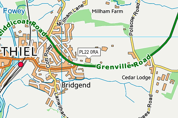 PL22 0RA map - OS VectorMap District (Ordnance Survey) PL22 0RA map - OS VectorMap District (Ordnance Survey)