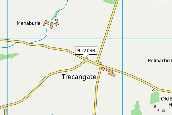PL22 0RR map - OS VectorMap District (Ordnance Survey) PL22 0RR map - OS VectorMap District (Ordnance Survey)