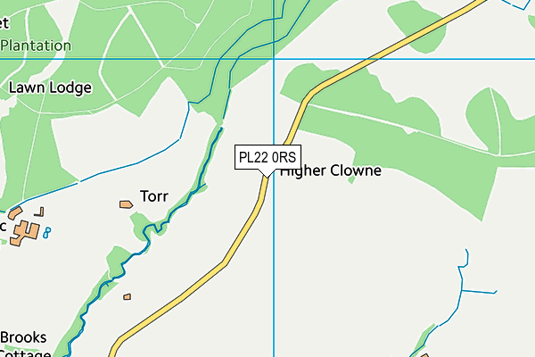 PL22 0RS map - OS VectorMap District (Ordnance Survey) PL22 0RS map - OS VectorMap District (Ordnance Survey)