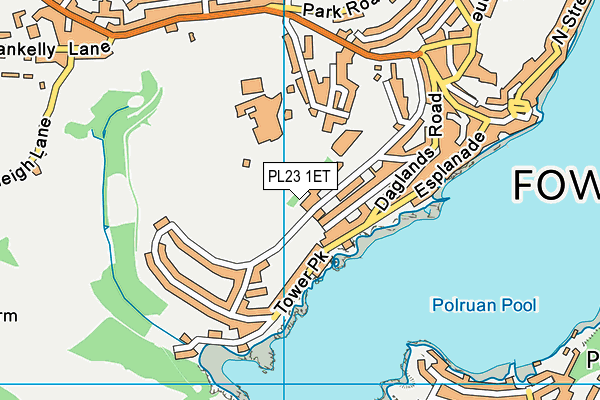 PL23 1ET map - OS VectorMap District (Ordnance Survey) PL23 1ET map - OS VectorMap District (Ordnance Survey)