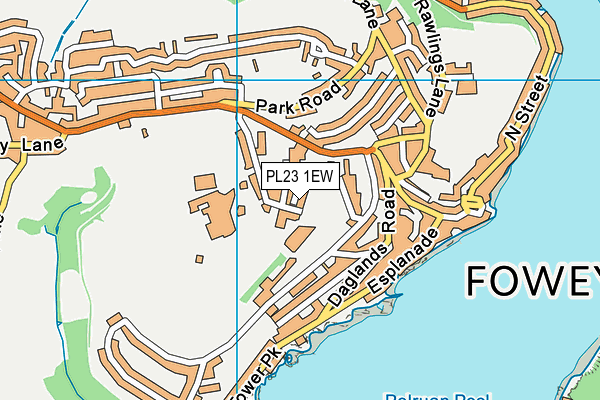 PL23 1EW map - OS VectorMap District (Ordnance Survey) PL23 1EW map - OS VectorMap District (Ordnance Survey)