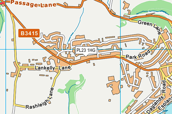 PL23 1HG map - OS VectorMap District (Ordnance Survey) PL23 1HG map - OS VectorMap District (Ordnance Survey)