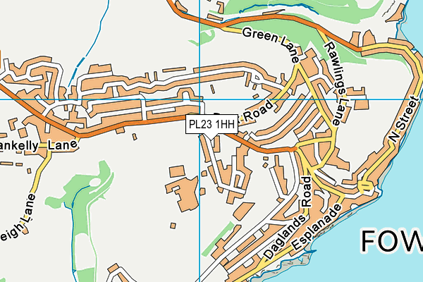 PL23 1HH map - OS VectorMap District (Ordnance Survey) PL23 1HH map - OS VectorMap District (Ordnance Survey)