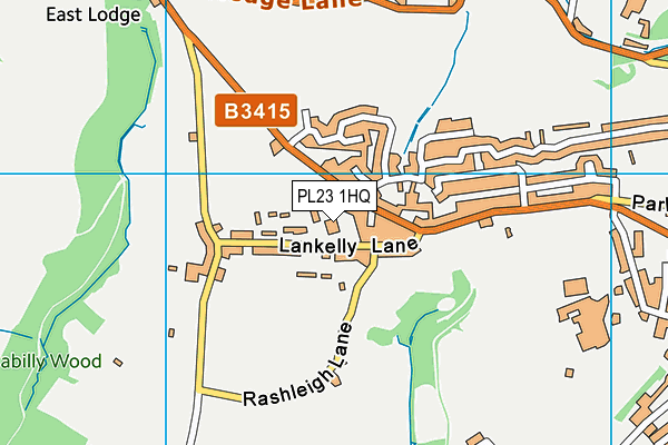 PL23 1HQ map - OS VectorMap District (Ordnance Survey) PL23 1HQ map - OS VectorMap District (Ordnance Survey)