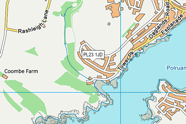 PL23 1JD map - OS VectorMap District (Ordnance Survey) PL23 1JD map - OS VectorMap District (Ordnance Survey)