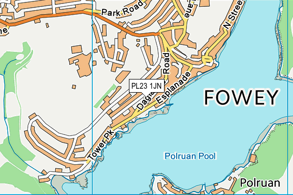 PL23 1JN map - OS VectorMap District (Ordnance Survey) PL23 1JN map - OS VectorMap District (Ordnance Survey)