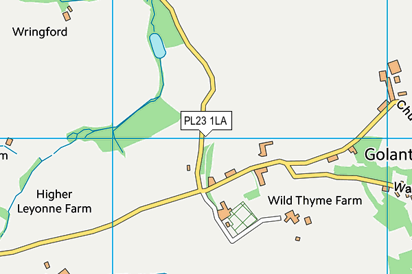 PL23 1LA map - OS VectorMap District (Ordnance Survey) PL23 1LA map - OS VectorMap District (Ordnance Survey)