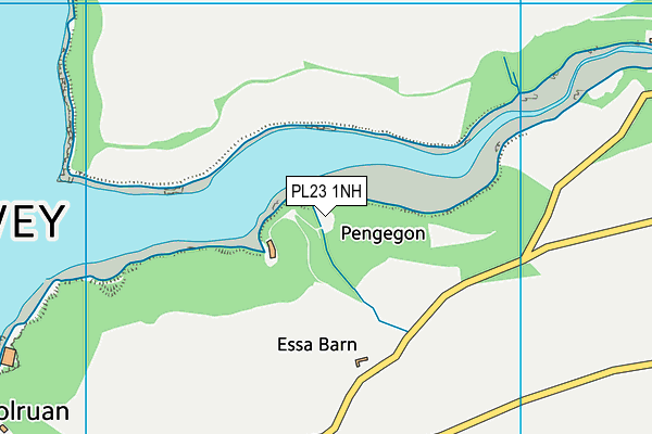 PL23 1NH map - OS VectorMap District (Ordnance Survey) PL23 1NH map - OS VectorMap District (Ordnance Survey)