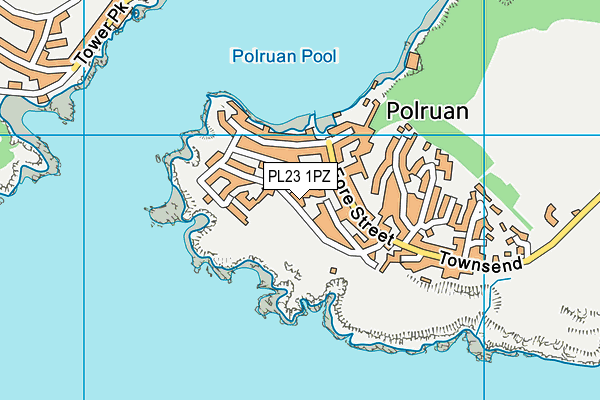 PL23 1PZ map - OS VectorMap District (Ordnance Survey) PL23 1PZ map - OS VectorMap District (Ordnance Survey)