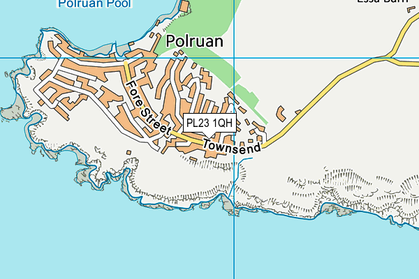 PL23 1QH map - OS VectorMap District (Ordnance Survey) PL23 1QH map - OS VectorMap District (Ordnance Survey)
