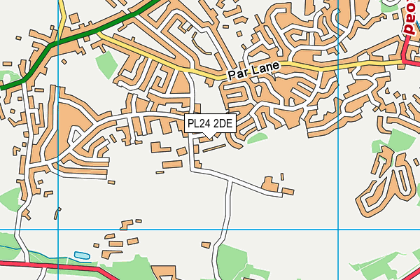 PL24 2DE map - OS VectorMap District (Ordnance Survey) PL24 2DE map - OS VectorMap District (Ordnance Survey)