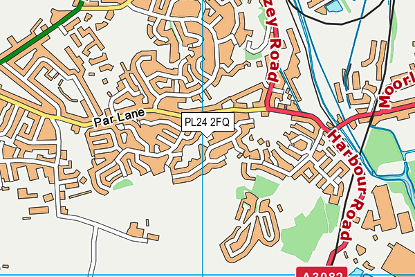 PL24 2FQ map - OS VectorMap District (Ordnance Survey) PL24 2FQ map - OS VectorMap District (Ordnance Survey)