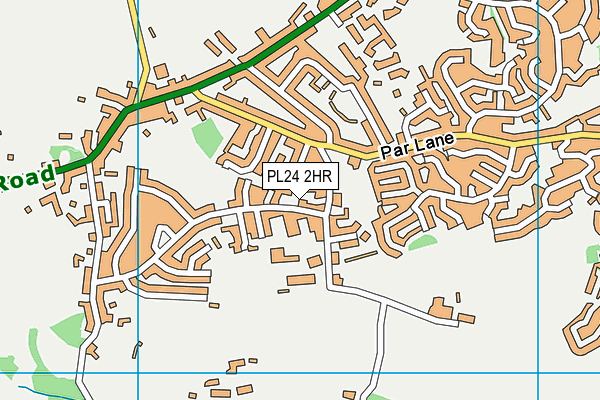 PL24 2HR map - OS VectorMap District (Ordnance Survey) PL24 2HR map - OS VectorMap District (Ordnance Survey)