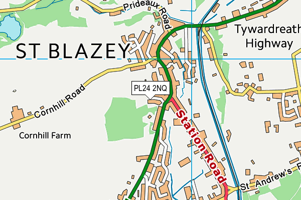 PL24 2NQ map - OS VectorMap District (Ordnance Survey) PL24 2NQ map - OS VectorMap District (Ordnance Survey)