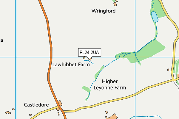 PL24 2UA map - OS VectorMap District (Ordnance Survey) PL24 2UA map - OS VectorMap District (Ordnance Survey)