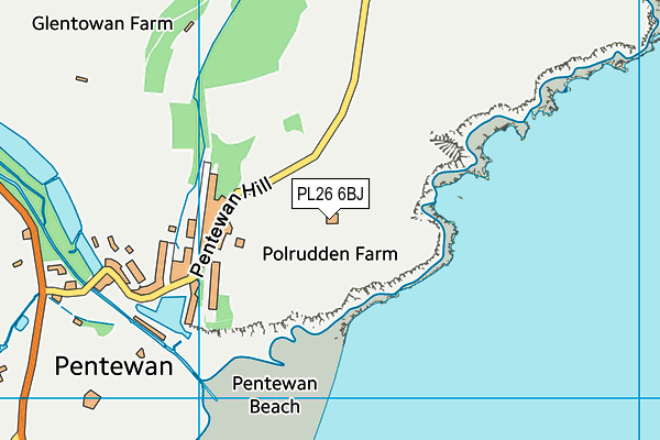 PL26 6BJ map - OS VectorMap District (Ordnance Survey) PL26 6BJ map - OS VectorMap District (Ordnance Survey)