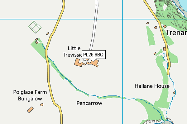 PL26 6BQ map - OS VectorMap District (Ordnance Survey) PL26 6BQ map - OS VectorMap District (Ordnance Survey)