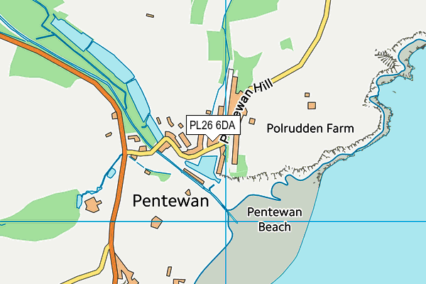 PL26 6DA map - OS VectorMap District (Ordnance Survey) PL26 6DA map - OS VectorMap District (Ordnance Survey)