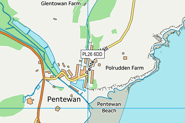 PL26 6DD map - OS VectorMap District (Ordnance Survey) PL26 6DD map - OS VectorMap District (Ordnance Survey)