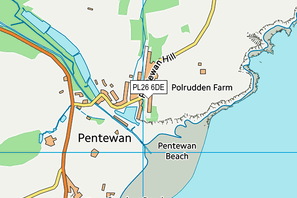 PL26 6DE map - OS VectorMap District (Ordnance Survey) PL26 6DE map - OS VectorMap District (Ordnance Survey)