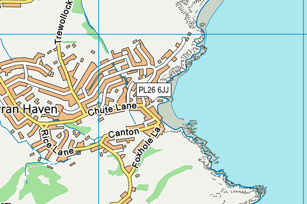 PL26 6JJ map - OS VectorMap District (Ordnance Survey) PL26 6JJ map - OS VectorMap District (Ordnance Survey)