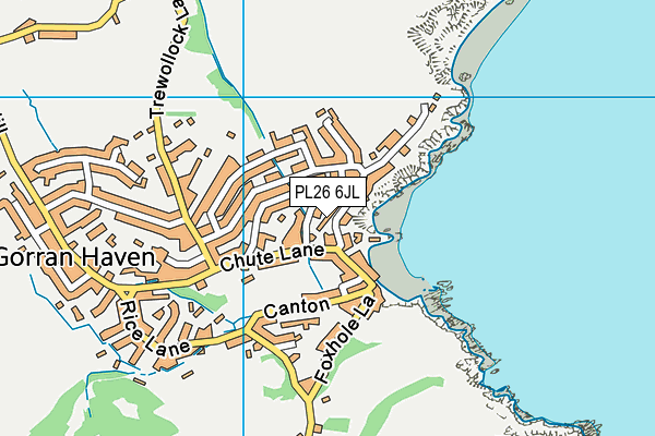 PL26 6JL map - OS VectorMap District (Ordnance Survey) PL26 6JL map - OS VectorMap District (Ordnance Survey)
