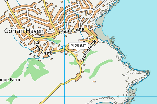 PL26 6JT map - OS VectorMap District (Ordnance Survey) PL26 6JT map - OS VectorMap District (Ordnance Survey)