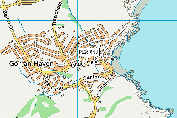 PL26 6NU map - OS VectorMap District (Ordnance Survey) PL26 6NU map - OS VectorMap District (Ordnance Survey)