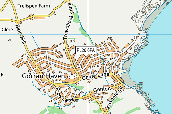 PL26 6PA map - OS VectorMap District (Ordnance Survey) PL26 6PA map - OS VectorMap District (Ordnance Survey)