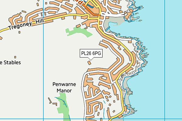 PL26 6PG map - OS VectorMap District (Ordnance Survey) PL26 6PG map - OS VectorMap District (Ordnance Survey)