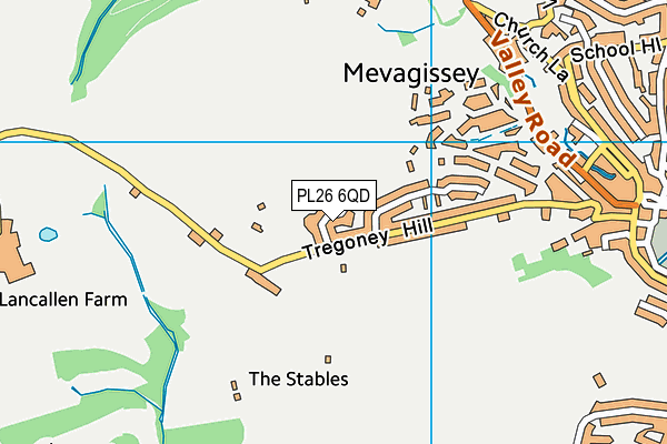 PL26 6QD map - OS VectorMap District (Ordnance Survey) PL26 6QD map - OS VectorMap District (Ordnance Survey)