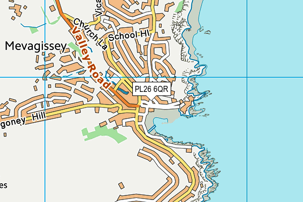 PL26 6QR map - OS VectorMap District (Ordnance Survey) PL26 6QR map - OS VectorMap District (Ordnance Survey)