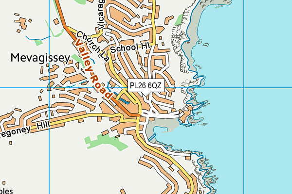 PL26 6QZ map - OS VectorMap District (Ordnance Survey) PL26 6QZ map - OS VectorMap District (Ordnance Survey)