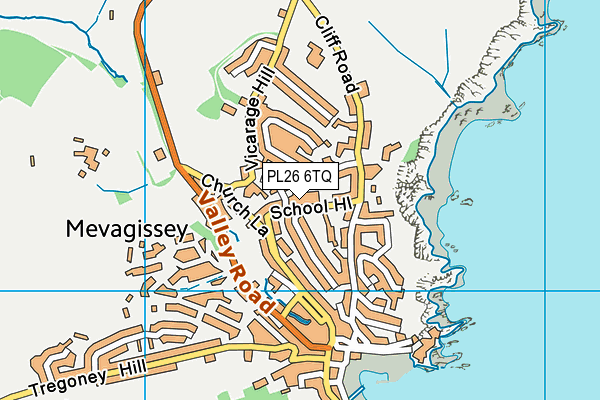 PL26 6TQ map - OS VectorMap District (Ordnance Survey) PL26 6TQ map - OS VectorMap District (Ordnance Survey)