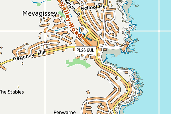 PL26 6UL map - OS VectorMap District (Ordnance Survey) PL26 6UL map - OS VectorMap District (Ordnance Survey)