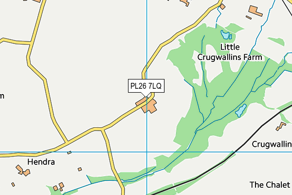PL26 7LQ map - OS VectorMap District (Ordnance Survey) PL26 7LQ map - OS VectorMap District (Ordnance Survey)