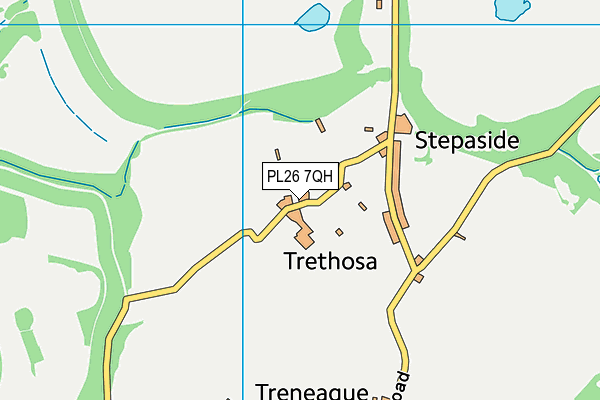 PL26 7QH map - OS VectorMap District (Ordnance Survey) PL26 7QH map - OS VectorMap District (Ordnance Survey)