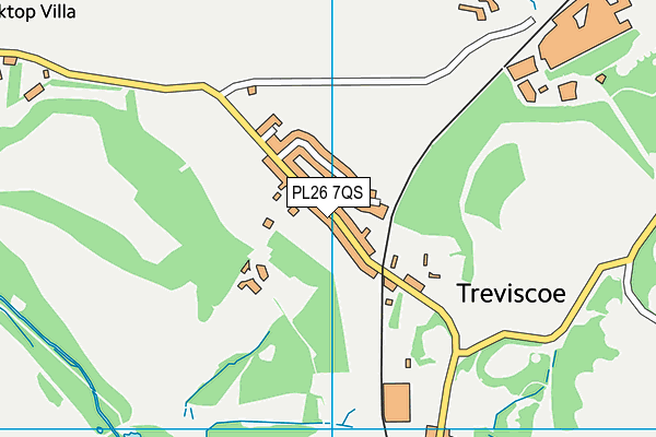 PL26 7QS map - OS VectorMap District (Ordnance Survey) PL26 7QS map - OS VectorMap District (Ordnance Survey)