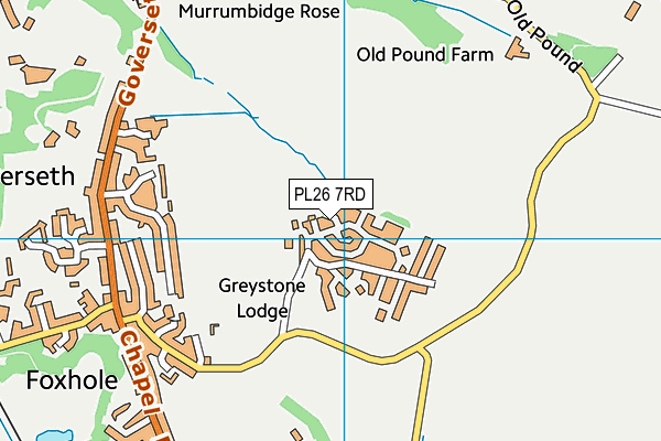 PL26 7RD map - OS VectorMap District (Ordnance Survey) PL26 7RD map - OS VectorMap District (Ordnance Survey)