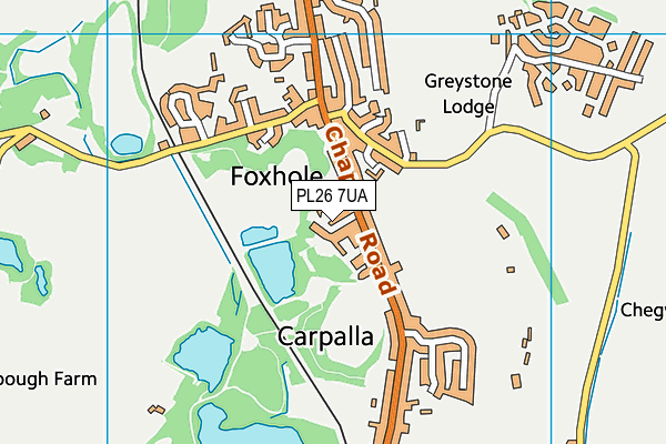 PL26 7UA map - OS VectorMap District (Ordnance Survey) PL26 7UA map - OS VectorMap District (Ordnance Survey)
